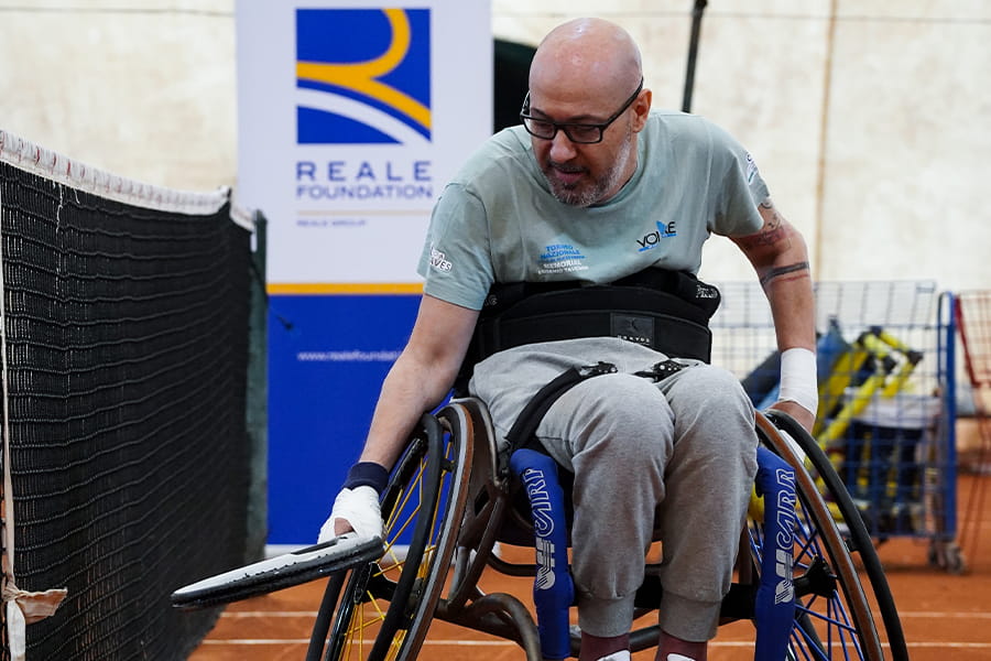 Wheelchair tennis a Villanova d'Asti: la seconda tappa del tour SSD Volare
