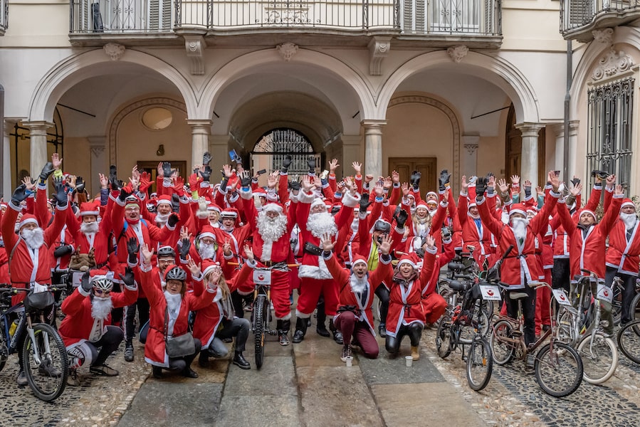 A Natale pedaliamo con Forma per i bambini del Regina Margherita
