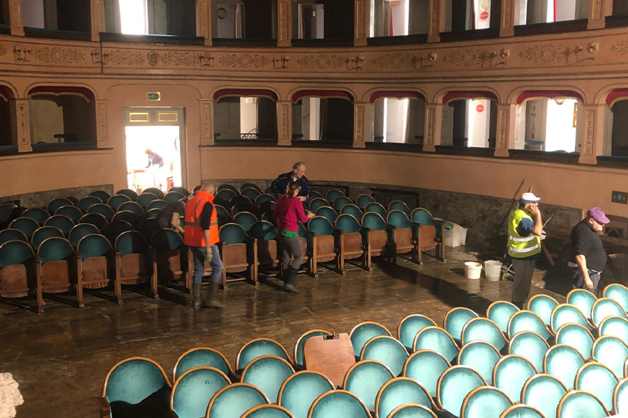 Il Teatro Rossini di Lugo riapre al pubblico dopo il restauro post alluvione
