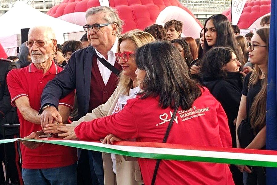 Villaggio per il Cuore: a Parco Dora 380 studenti hanno imparato le manovre salvavita
